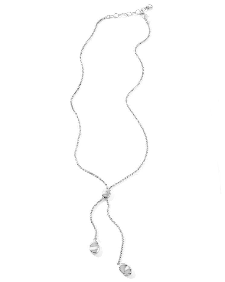 Long Double Charm Necklace image number 1