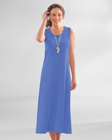 Boardwalk Solid Sleeveless Maxi Knit Dress thumbnail number 1