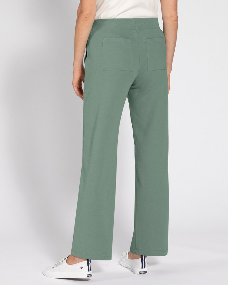Everyday Knits 4-Pocket Relaxed Straight-Leg Pants image number 2