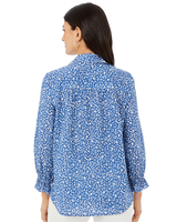 Caspian 3/4 Sleeve French Floral Blouse thumbnail number 2