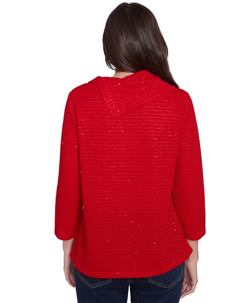 Ruby Rd® Must Haves Knit Cowl Sequin Top