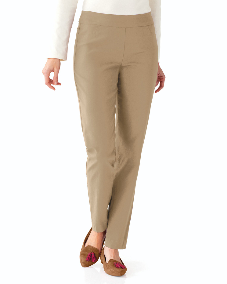 SlimSation® Tapered-Length Pants image number 1