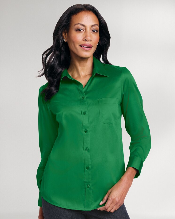 Signature Non-Iron Cotton Shirt image number 3
