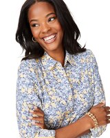 Foxcroft Zoey Non-Iron Roll Tab Willows Shirt thumbnail number 3