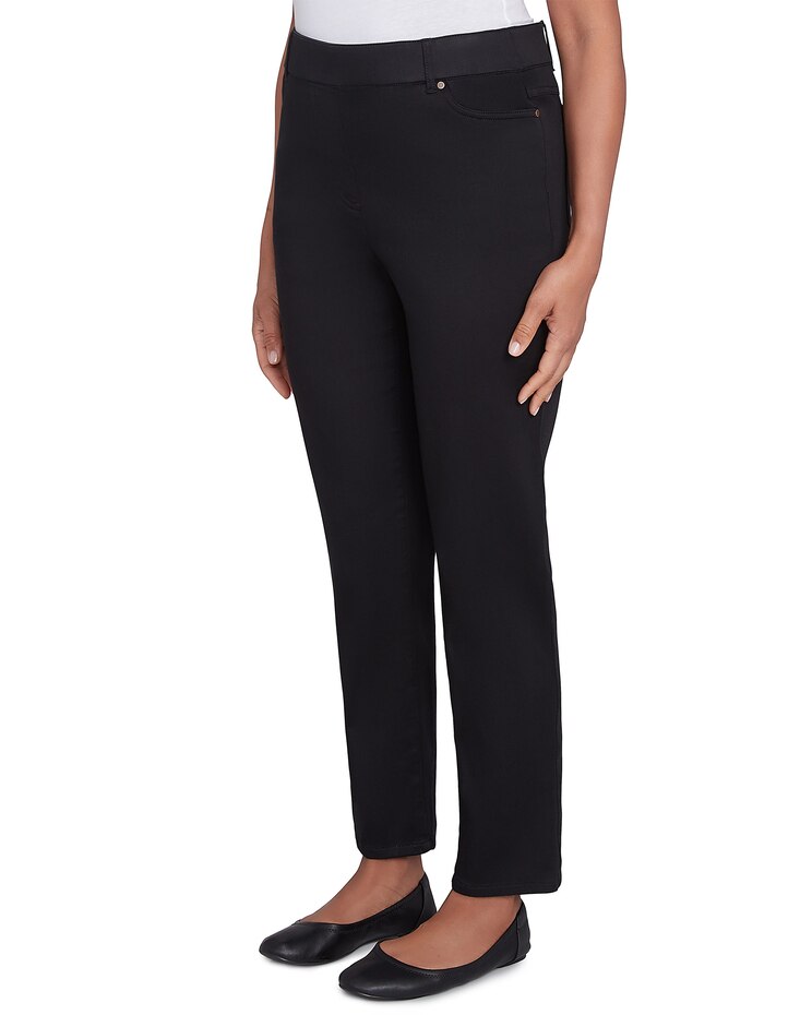 Alfred Dunner® Harvest Moon Super Stretch Short Length Pant image number 2