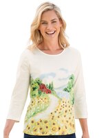 Limited Edition Sunflower Print Studio Tee thumbnail number 1