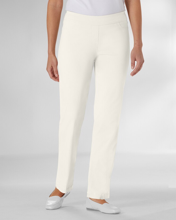 SlimSation® Straight-Leg Pants image number 1