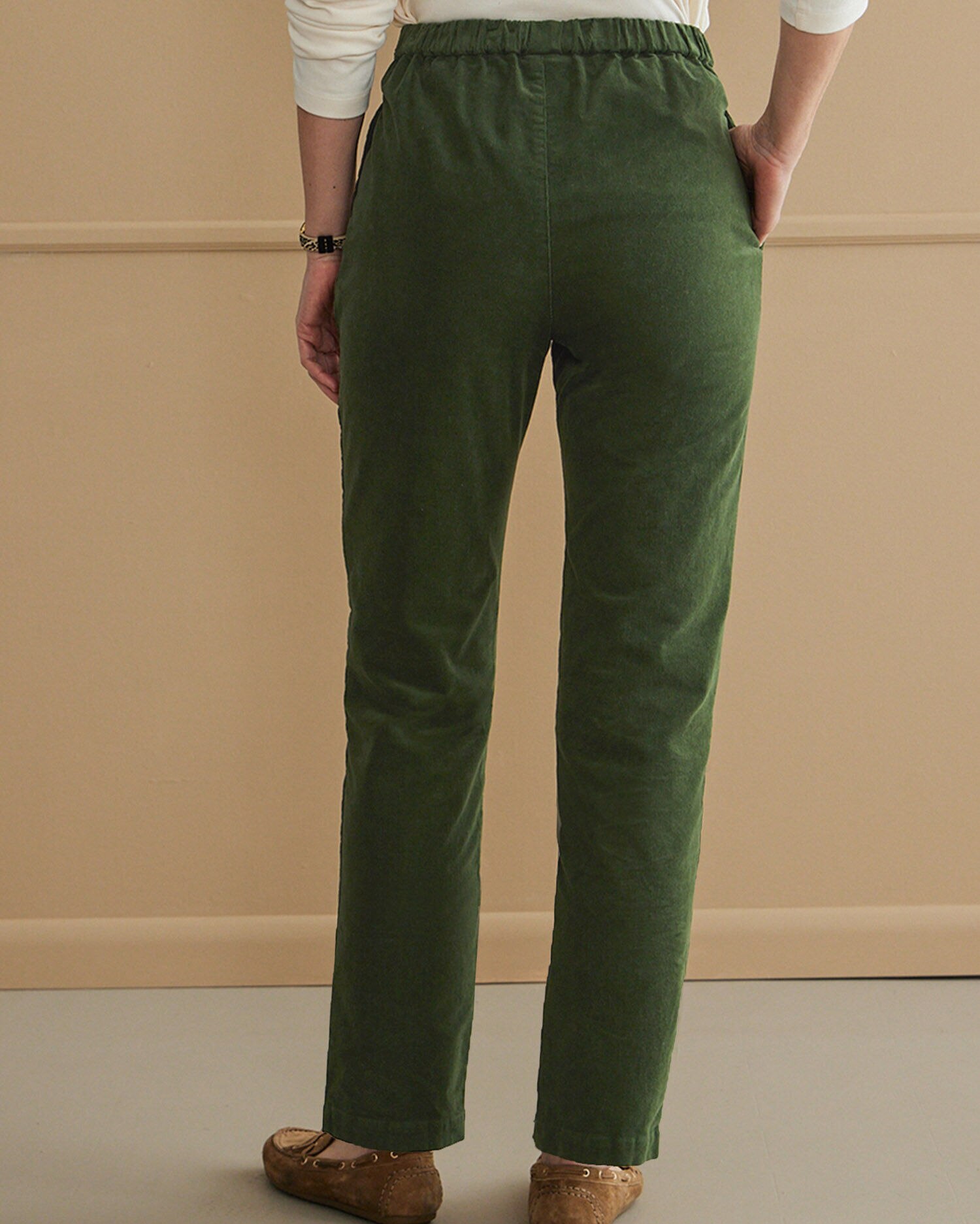 Stretch Pincord Pull-On Pants | Appleseed's