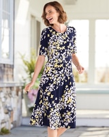 Spring Blossoms Knit Dress thumbnail number 1