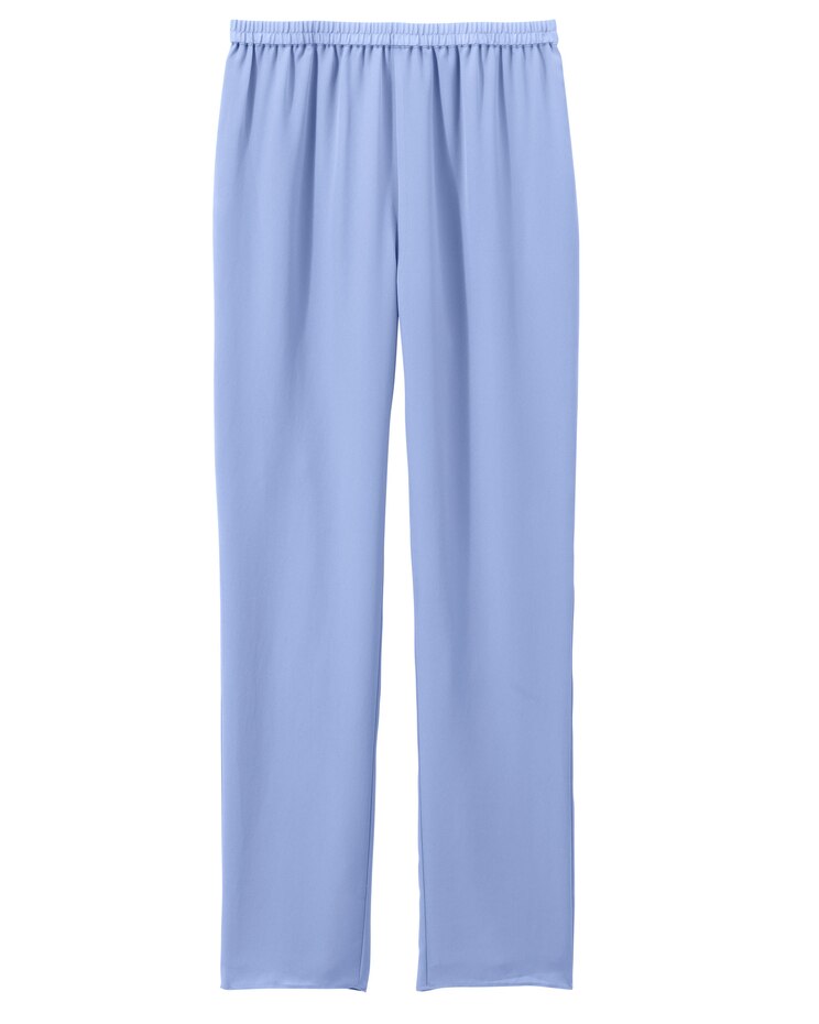 Flirty Solid Slim Leg Pants image number 3