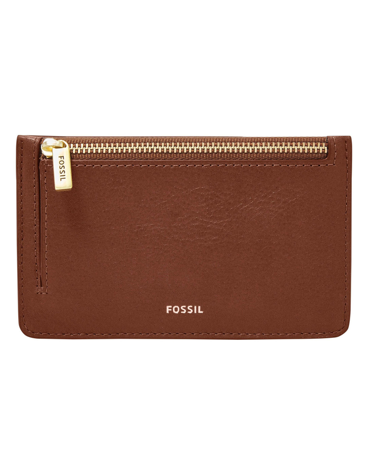 Fossil Logan Zip Card Case image number 1