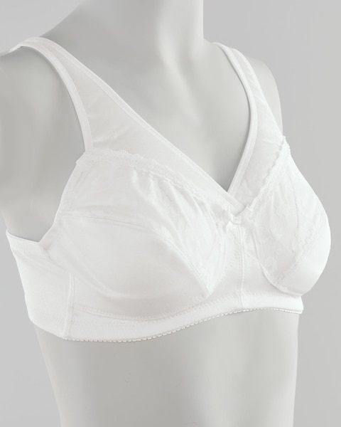 Valmont Lace Inset Soft Cup Bra