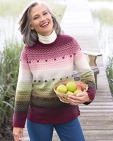 Limited-Edition Ombre Jacquard Sweater thumbnail number 2