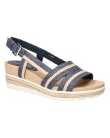 Easy Street® Mel Wedge Sandals thumbnail number 1