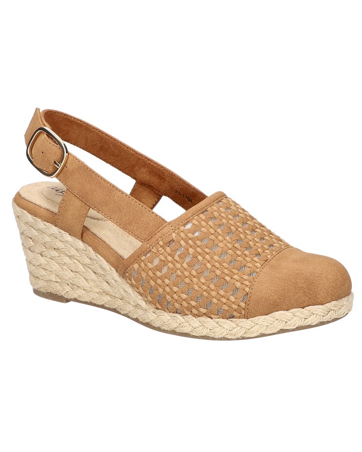 Easy Street® Taffy Espadrille Wedges image number 1