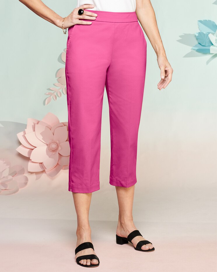 Comfort Stretch Capris image number 1