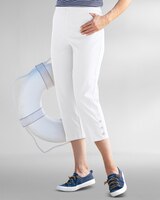 Dennisport Button-Hem Capris thumbnail number 1