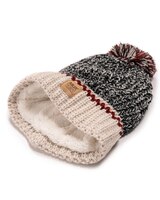 MUK LUKS® Womens Marled Chunky Stitch Hat thumbnail number 4