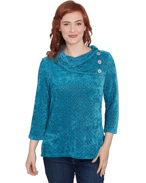 Ruby Rd® Must Haves Knit Shine Pullover