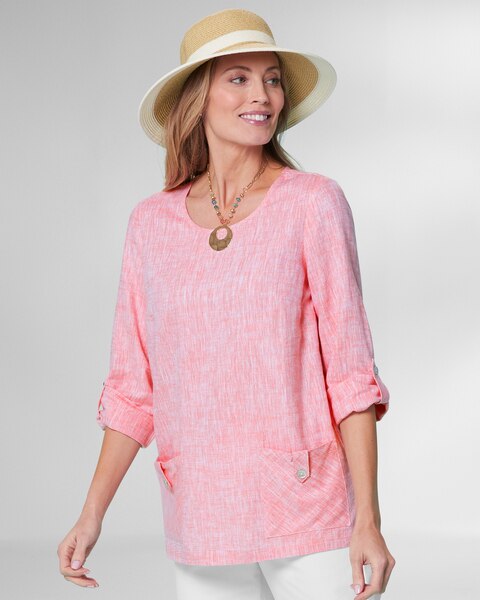 Solid Button-Pocket Popover