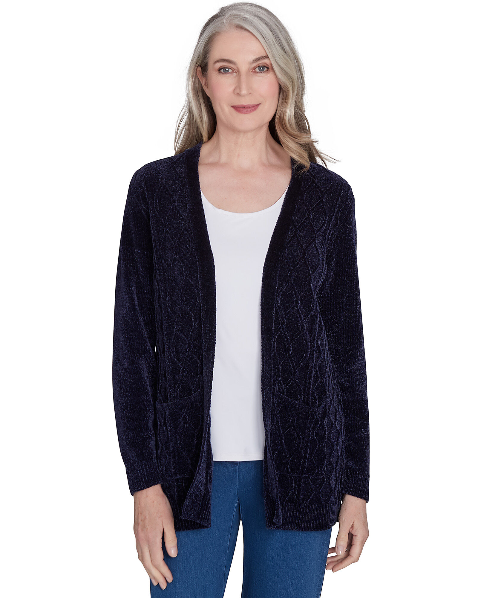 Alfred dunner cardigans discount