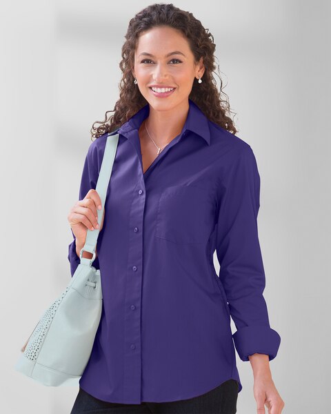 Foxcroft® Non-iron Classic Fit Solid Shirt