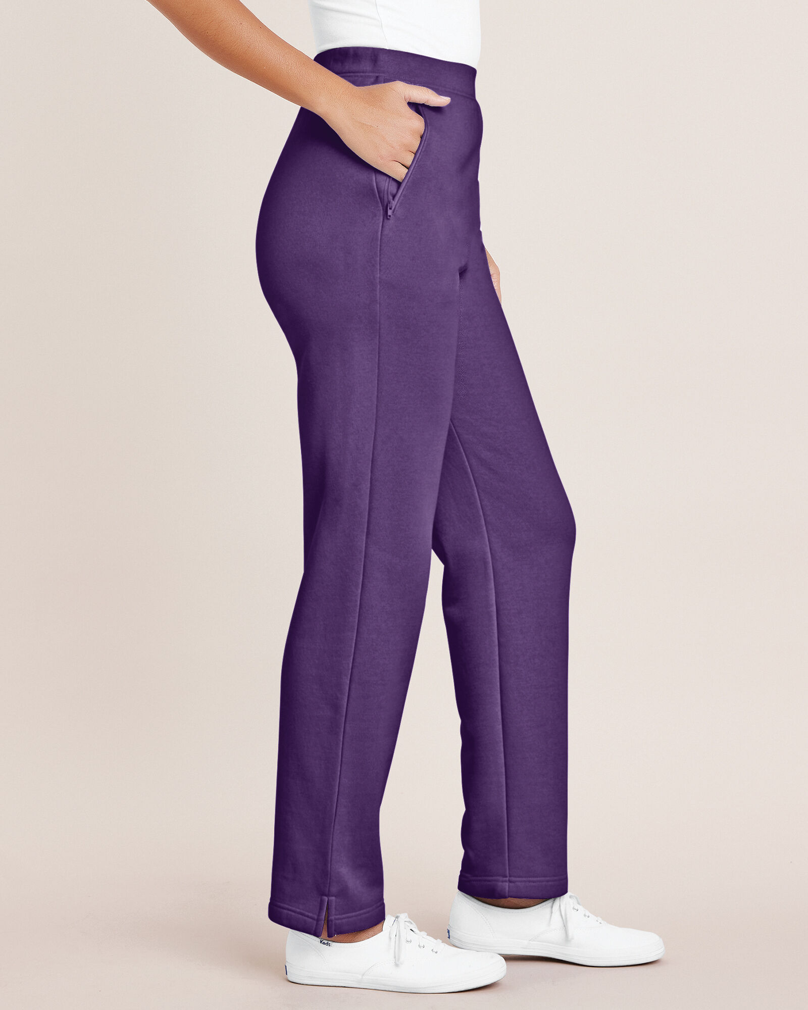 Better Than Basic Zip Pocket Fleece Pants
