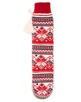 MUK LUKS® Womens Tassel Slipper Sock 1Pr Pack thumbnail number 1