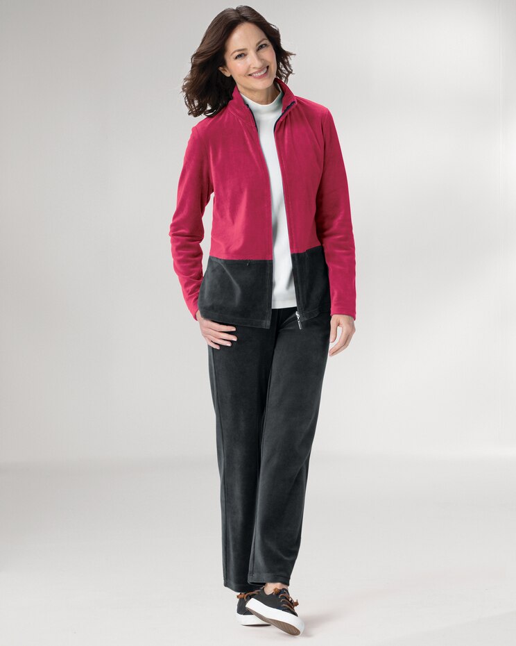Velour Color-Block Set image number 1