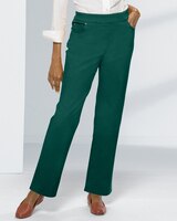 DreamFlex Color Pull-On Relaxed Straight Leg Jeans thumbnail number 1