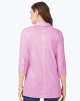 Pamela 3/4 Sleeve Solid Stretch Blouse thumbnail number 3
