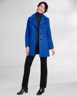 London Fog® Side-Tab Wool Coat thumbnail number 3