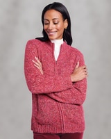 Cozy Soft Zip-Front Cardigan thumbnail number 1