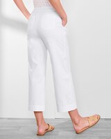 DreamFlex Color Patch-Pocket Capris  thumbnail number 2