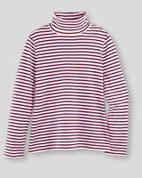 Essential Cotton Striped Turtleneck thumbnail number 1