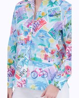 Meghan Long Sleeve Travel Conversational Shirt thumbnail number 4