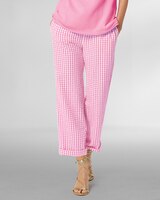 Gingham Seersucker Pants thumbnail number 1
