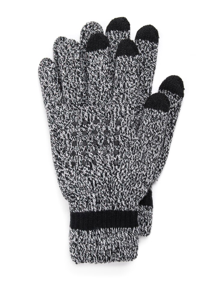 MUK LUKS® Womens 2 Layer Knit Gloves image number 1