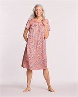 Lace and Pintuck Nightgown thumbnail number 1