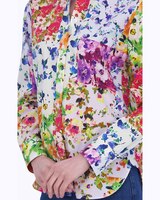 Meghan Long Sleeve Floral Patchwork Shirt thumbnail number 3