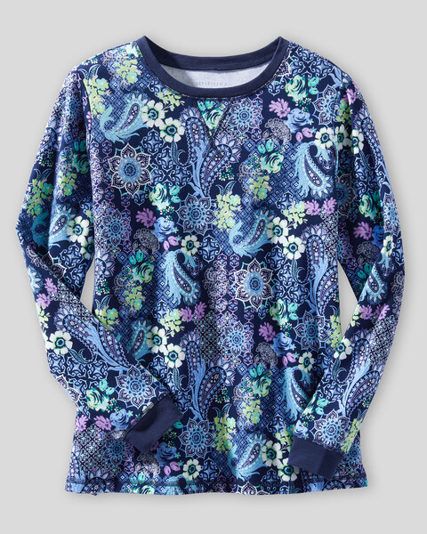 Everyday Knit Paisley Sweatshirt