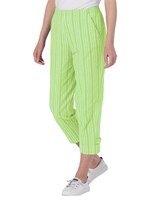 Seersucker Stripe Cropped Pants thumbnail number 1