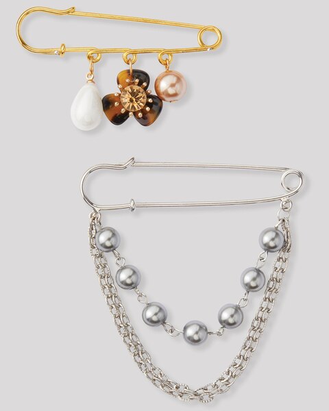 Pearl & Chain Pin