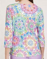 Alfred Dunner® Medallions Knit Top thumbnail number 2