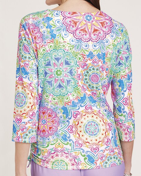 Alfred Dunner® Medallions Knit Top