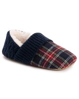MUK LUKS® Women's Flannel Plaid Slipper With Berber Heel Slippers thumbnail number 1