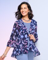 Flirty Floral Spray Jacket thumbnail number 1