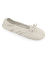 MUK LUKS Soft Ones Stretch Satin Ballerina Slippers thumbnail number 1