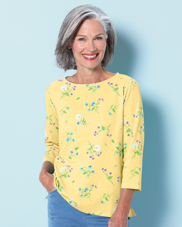 Prima™ Cotton Botanical Tee image number 1