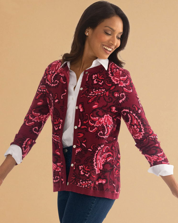 Perfect Paisley Cardigan image number 1